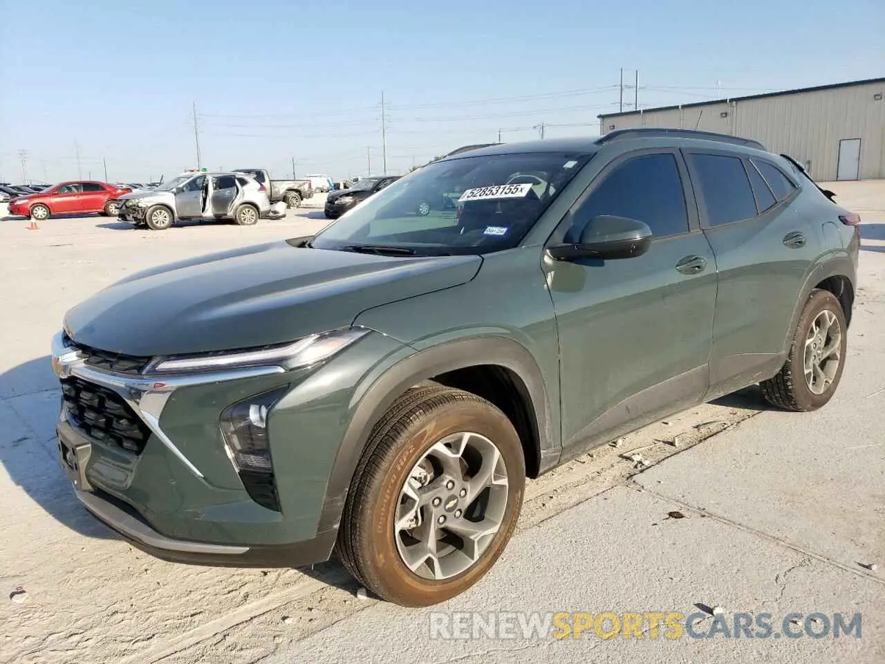 1 Photograph of a damaged car KL77LHEP7SC086173 CHEVROLET TRAX 2025