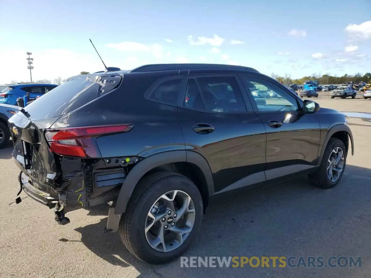 3 Photograph of a damaged car KL77LHEP7SC139860 CHEVROLET TRAX 2025