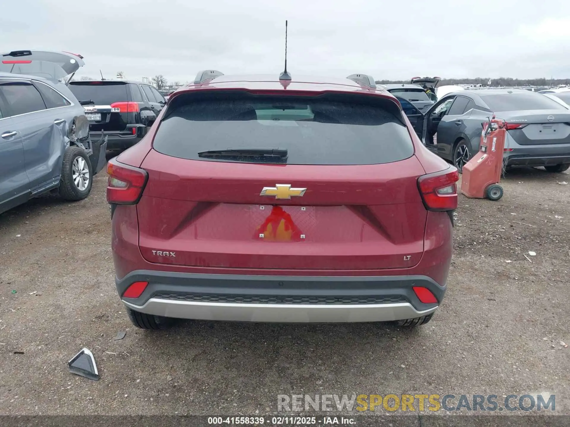 16 Photograph of a damaged car KL77LHEP8SC074582 CHEVROLET TRAX 2025