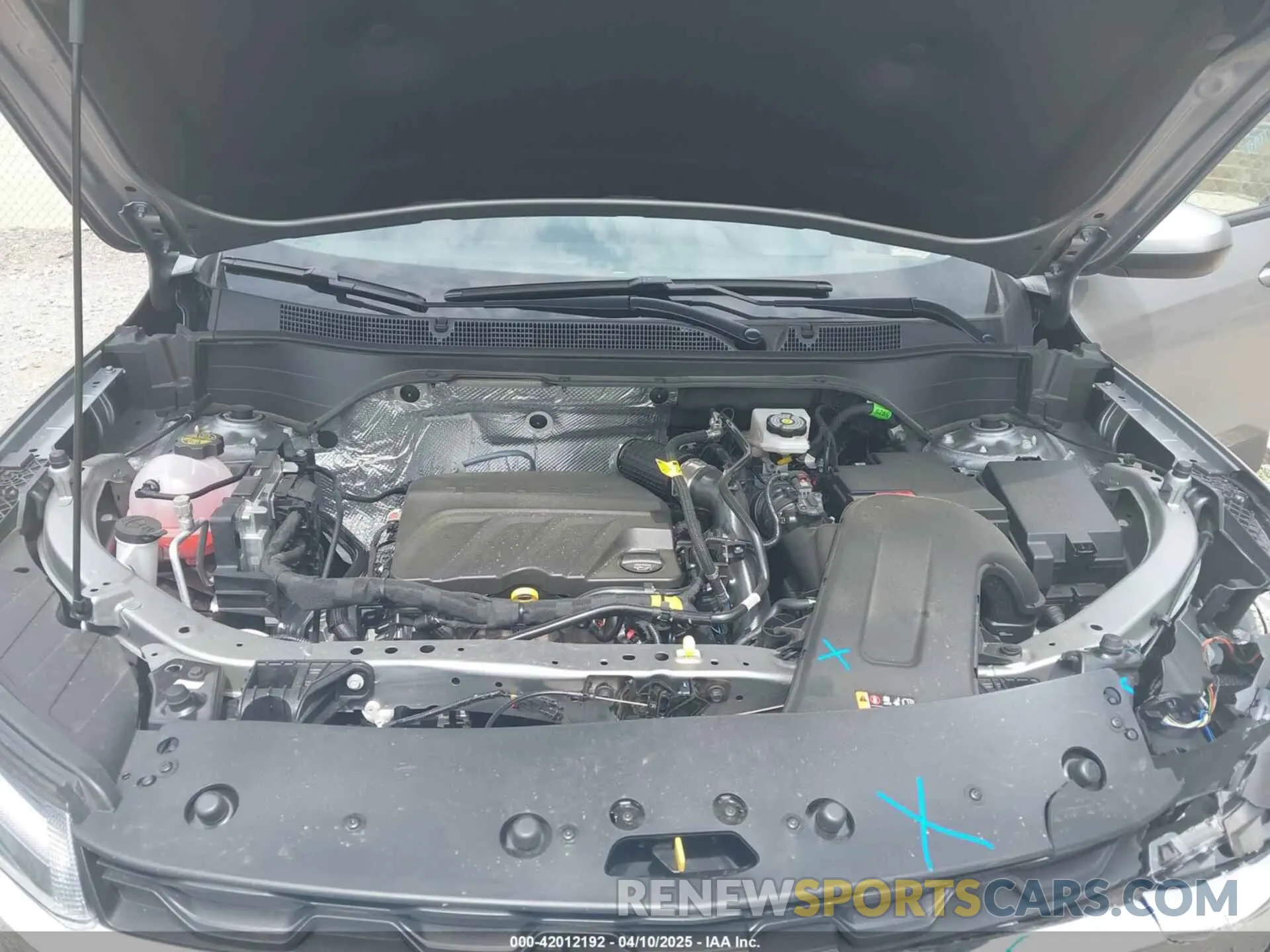 10 Фотография поврежденного автомобиля KL77LHEP8SC153816 CHEVROLET TRAX 2025
