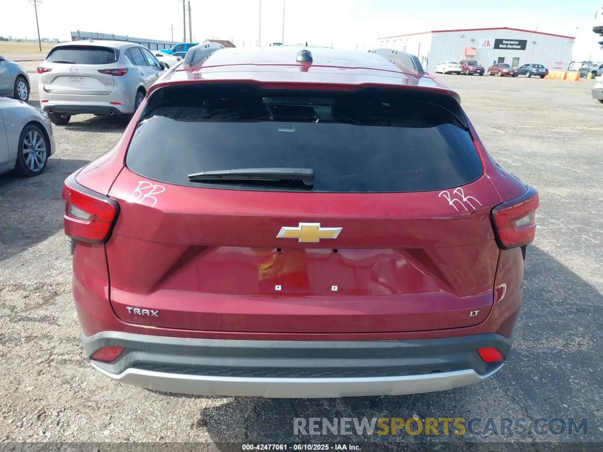 16 Photograph of a damaged car KL77LHEP8SC162533 CHEVROLET TRAX 2025