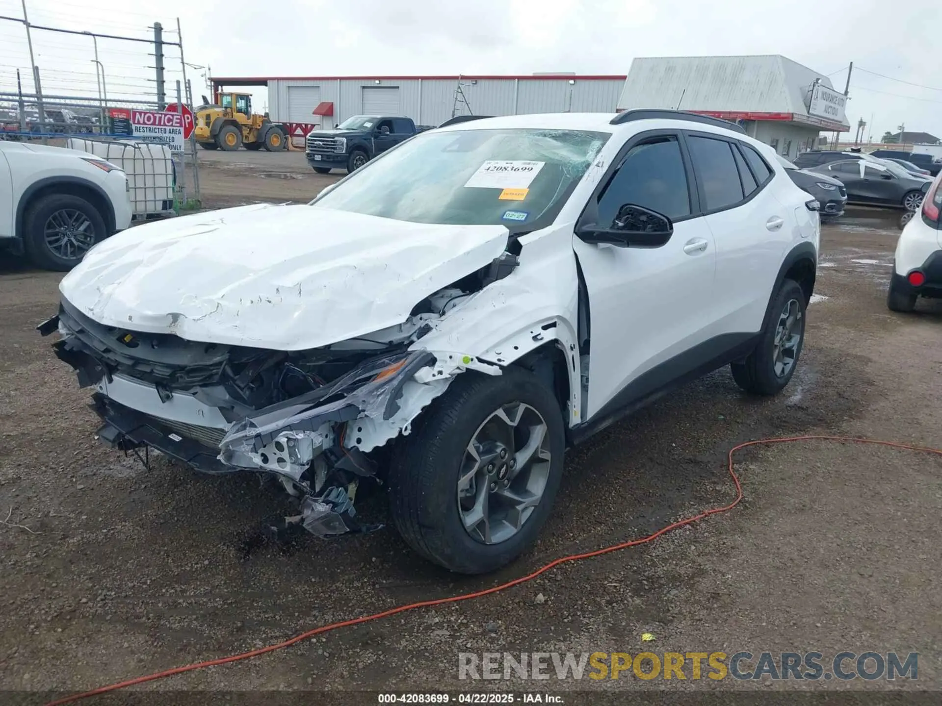 2 Photograph of a damaged car KL77LHEP8SC193121 CHEVROLET TRAX 2025