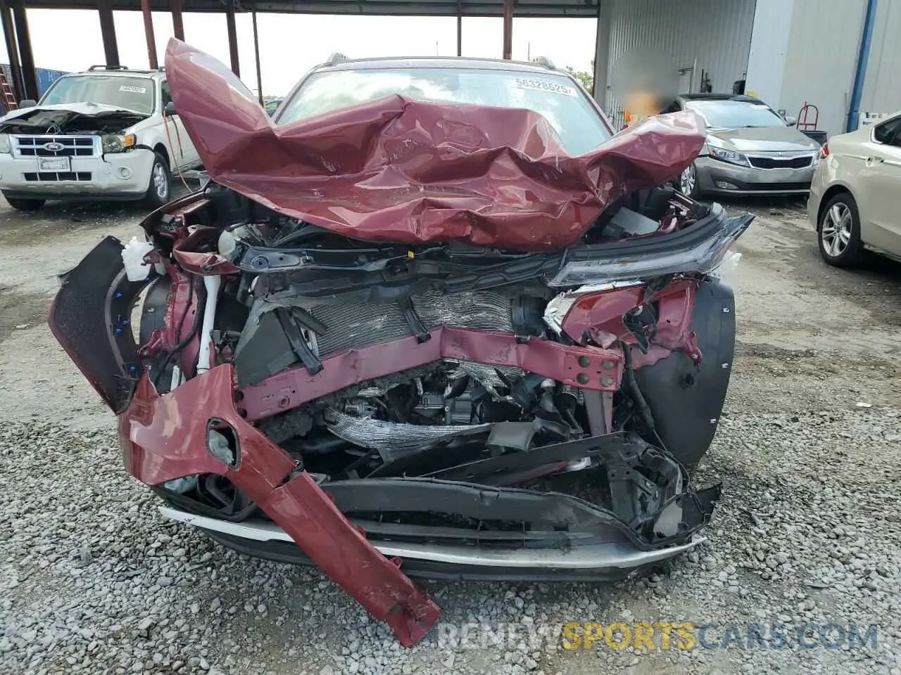 5 Photograph of a damaged car KL77LHEP8SC195841 CHEVROLET TRAX 2025