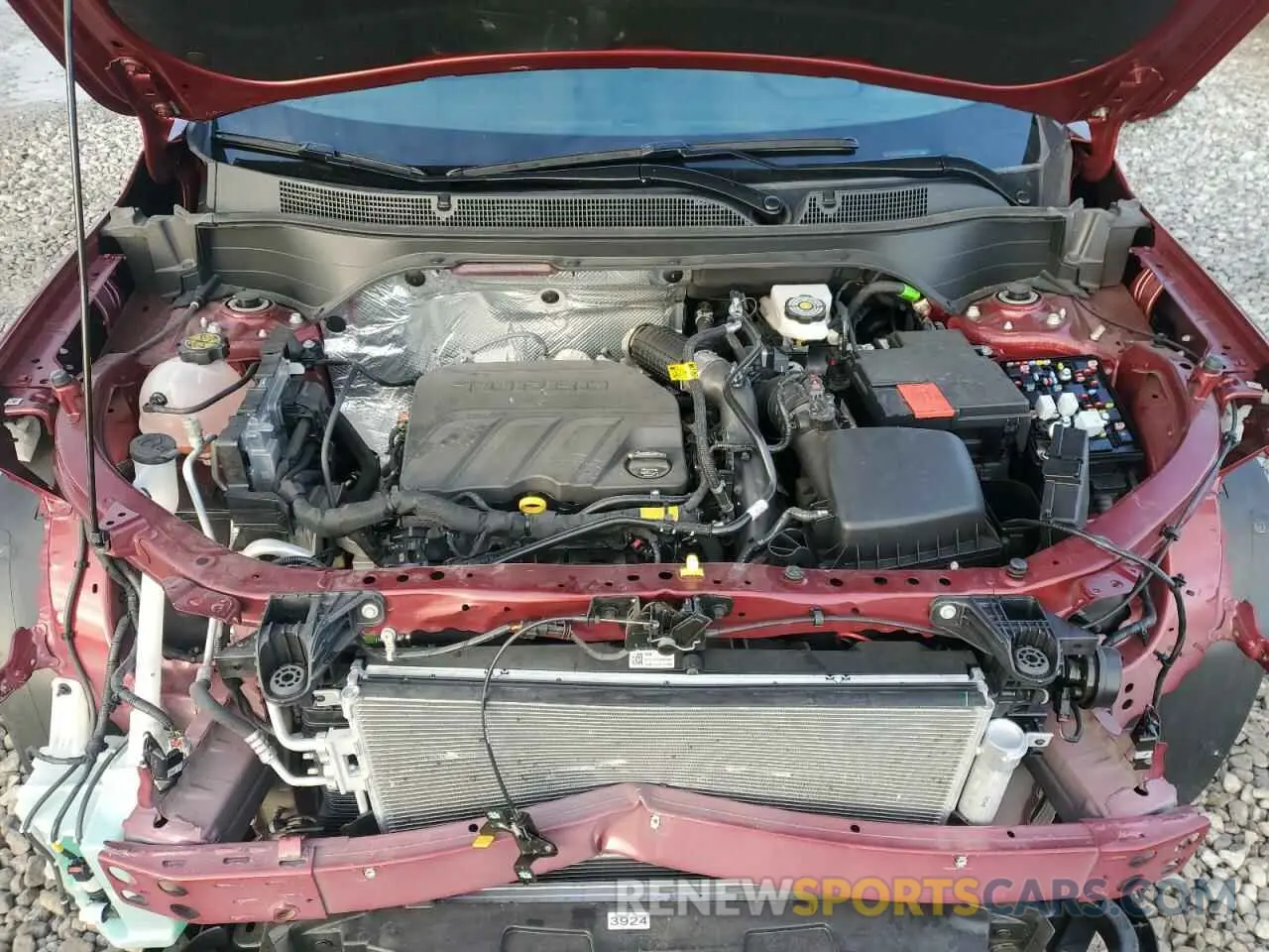 12 Photograph of a damaged car KL77LHEP9SC016397 CHEVROLET TRAX 2025