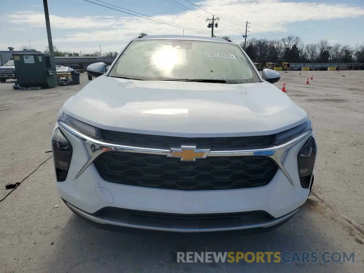 5 Фотография поврежденного автомобиля KL77LHEP9SC084554 CHEVROLET TRAX 2025