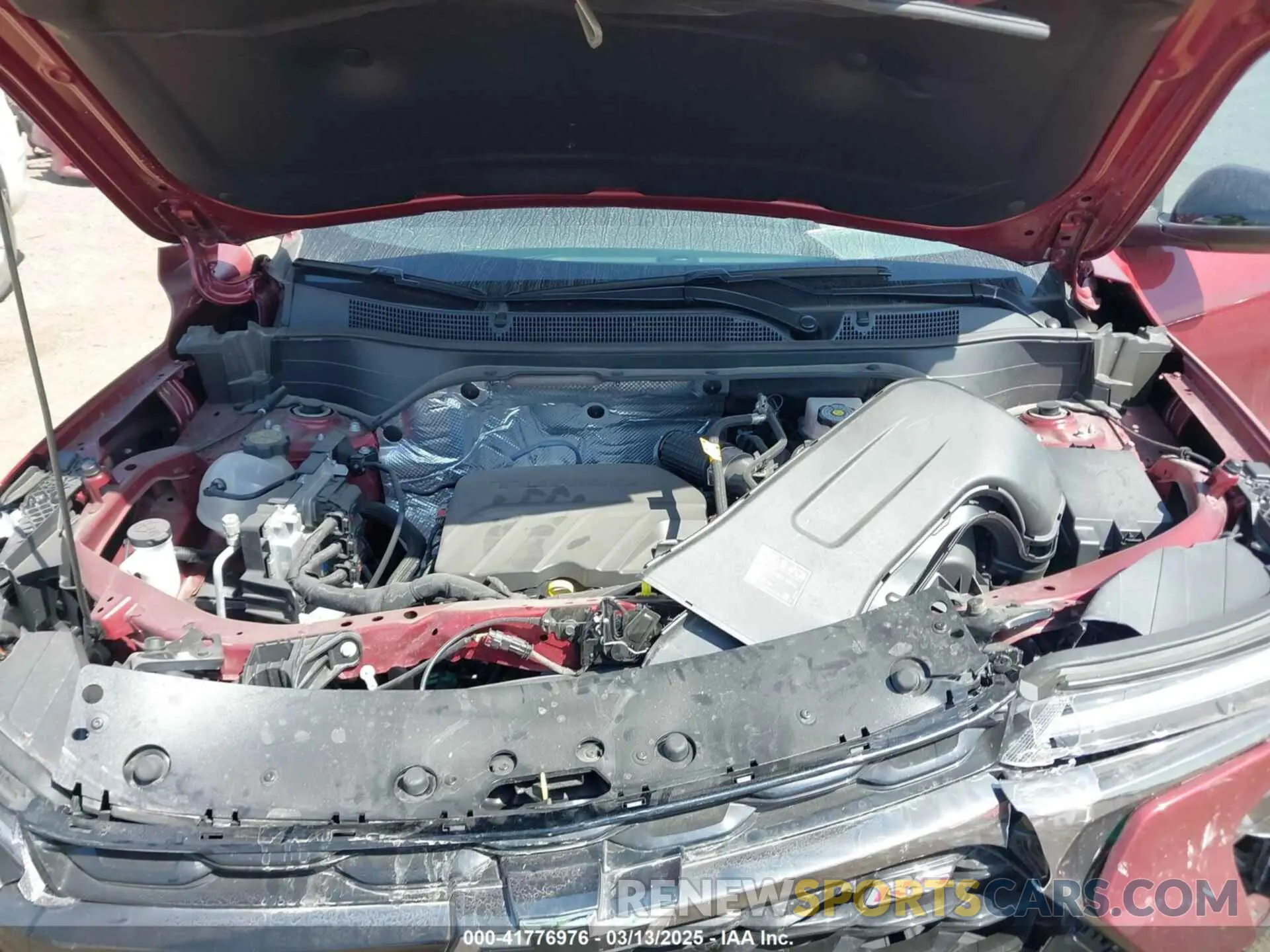 10 Photograph of a damaged car KL77LJEP0SC047531 CHEVROLET TRAX 2025