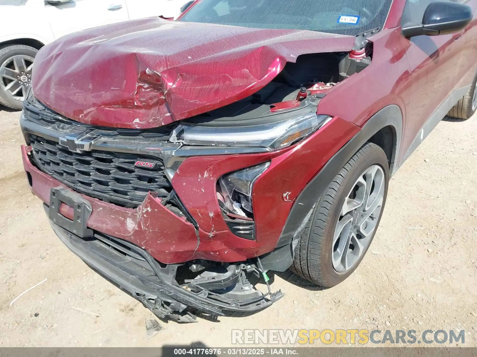6 Photograph of a damaged car KL77LJEP0SC047531 CHEVROLET TRAX 2025
