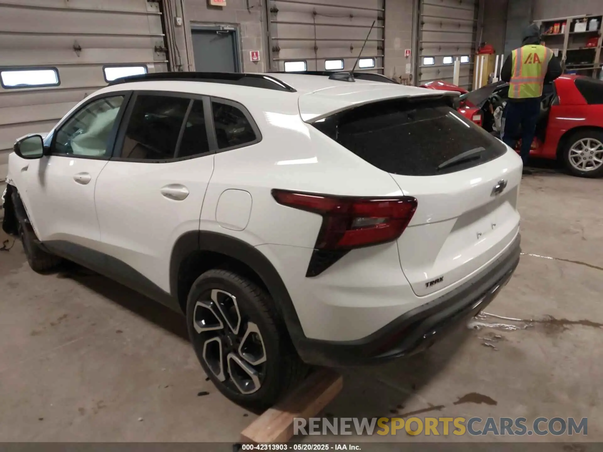 3 Photograph of a damaged car KL77LJEP1SC011704 CHEVROLET TRAX 2025