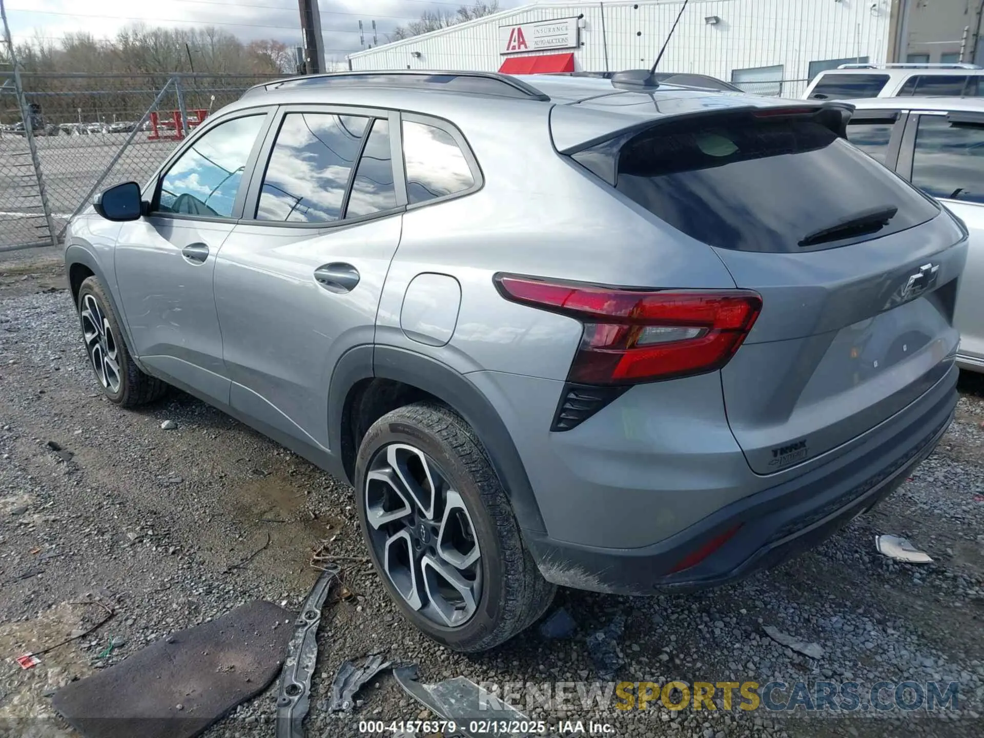3 Photograph of a damaged car KL77LJEP1SC015431 CHEVROLET TRAX 2025