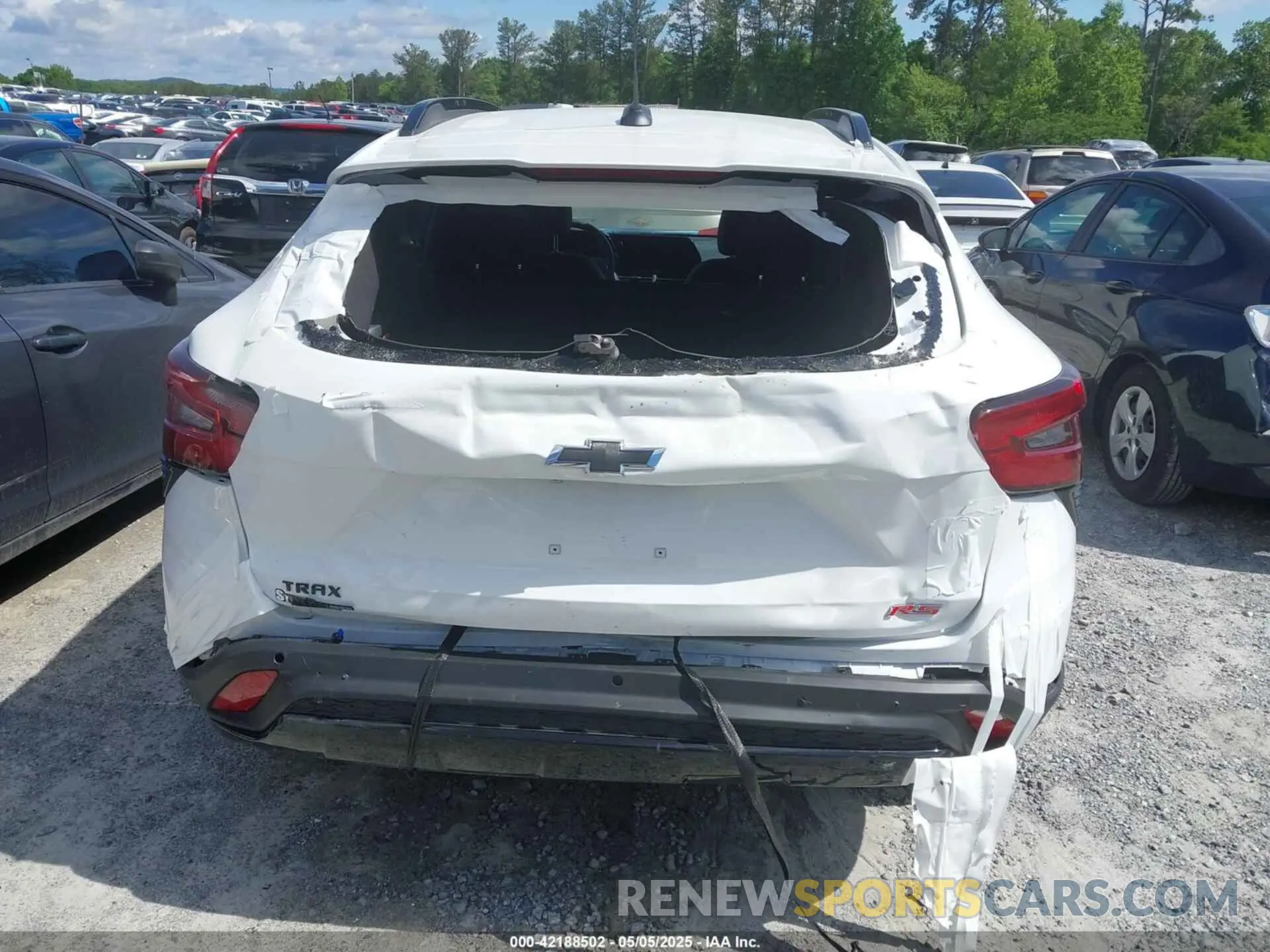 16 Фотография поврежденного автомобиля KL77LJEP1SC165782 CHEVROLET TRAX 2025
