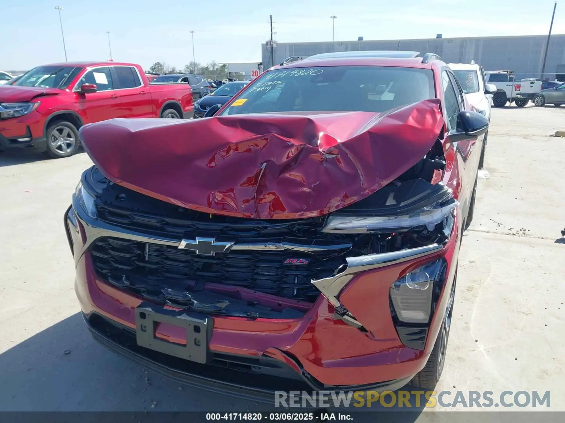 6 Фотография поврежденного автомобиля KL77LJEP7SC134911 CHEVROLET TRAX 2025