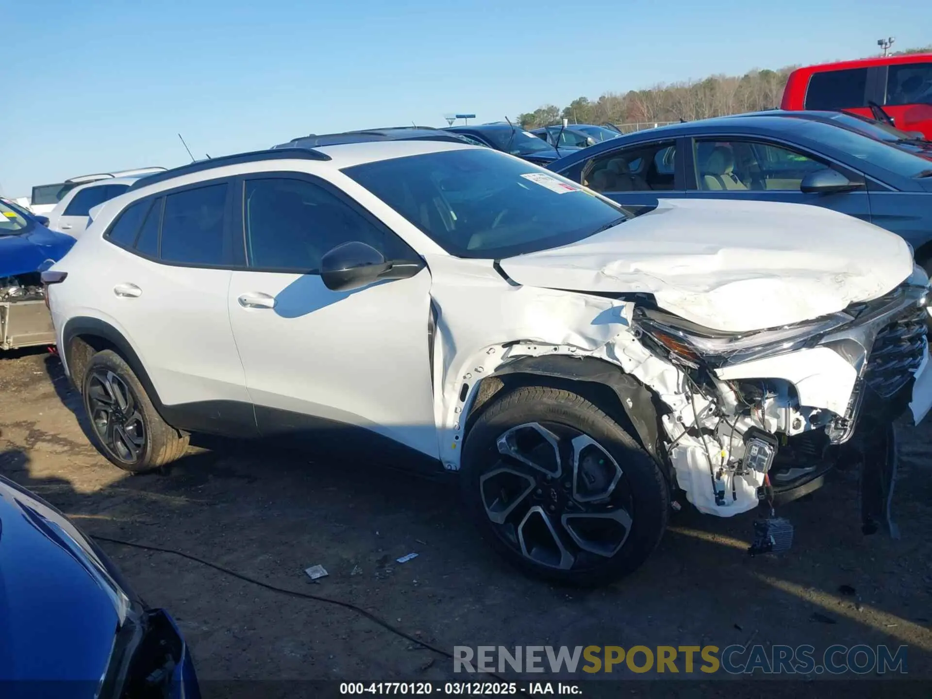 13 Photograph of a damaged car KL77LJEP9SC068636 CHEVROLET TRAX 2025