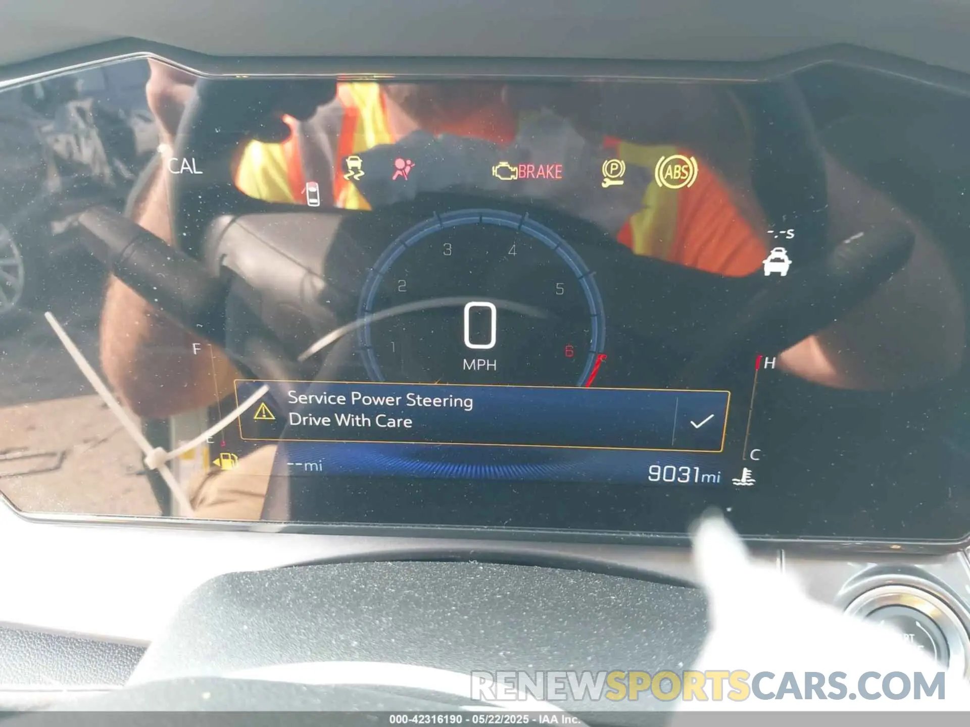 7 Photograph of a damaged car KL77LKEP2SC008428 CHEVROLET TRAX 2025