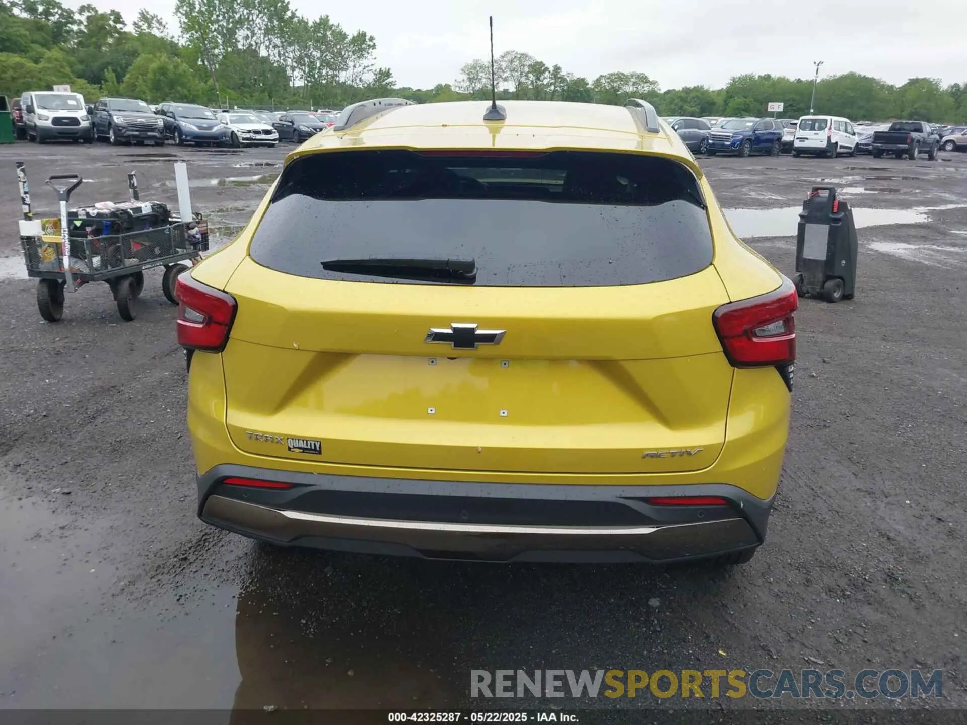 16 Photograph of a damaged car KL77LKEP2SC124485 CHEVROLET TRAX 2025