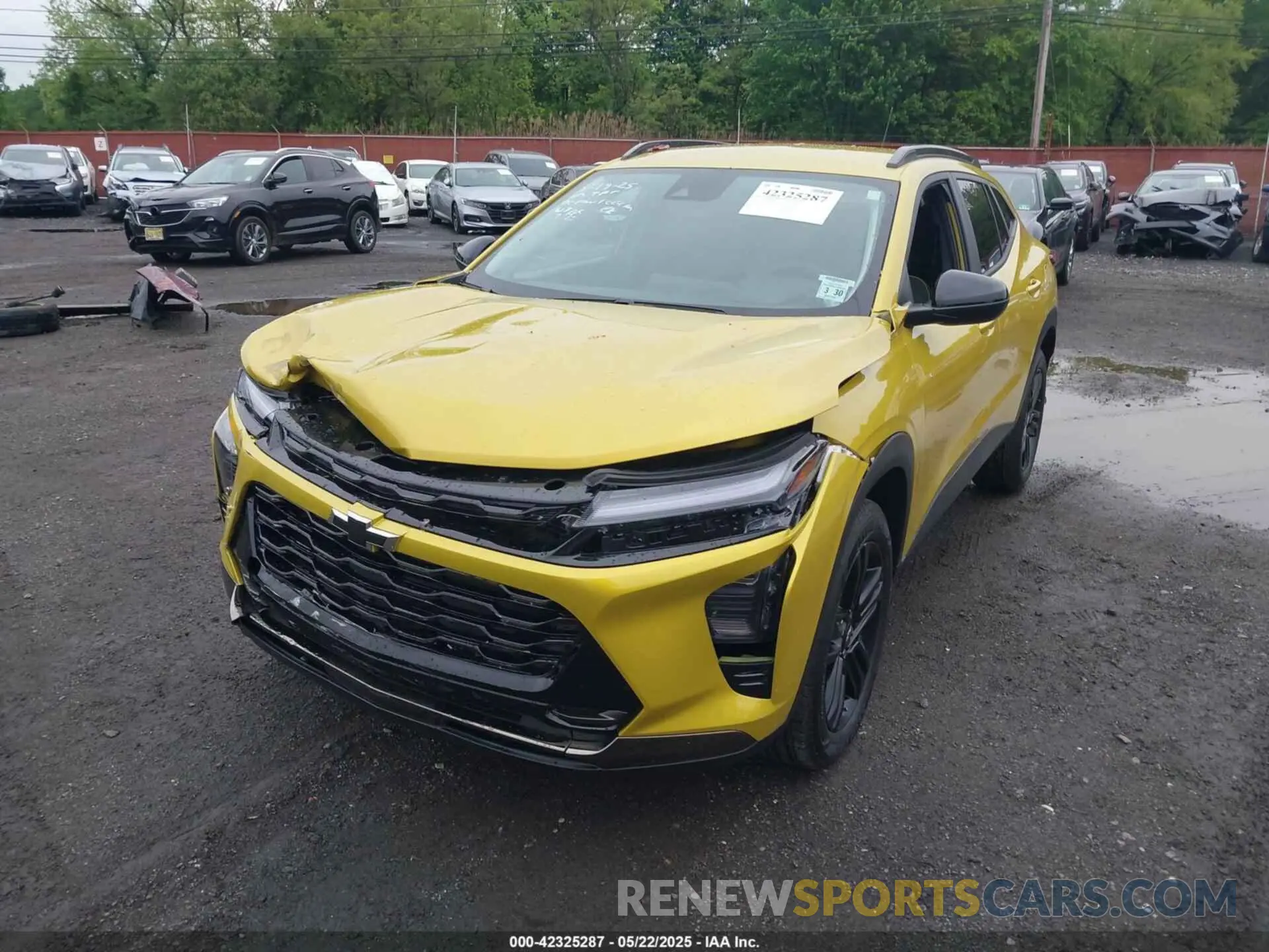 6 Photograph of a damaged car KL77LKEP2SC124485 CHEVROLET TRAX 2025