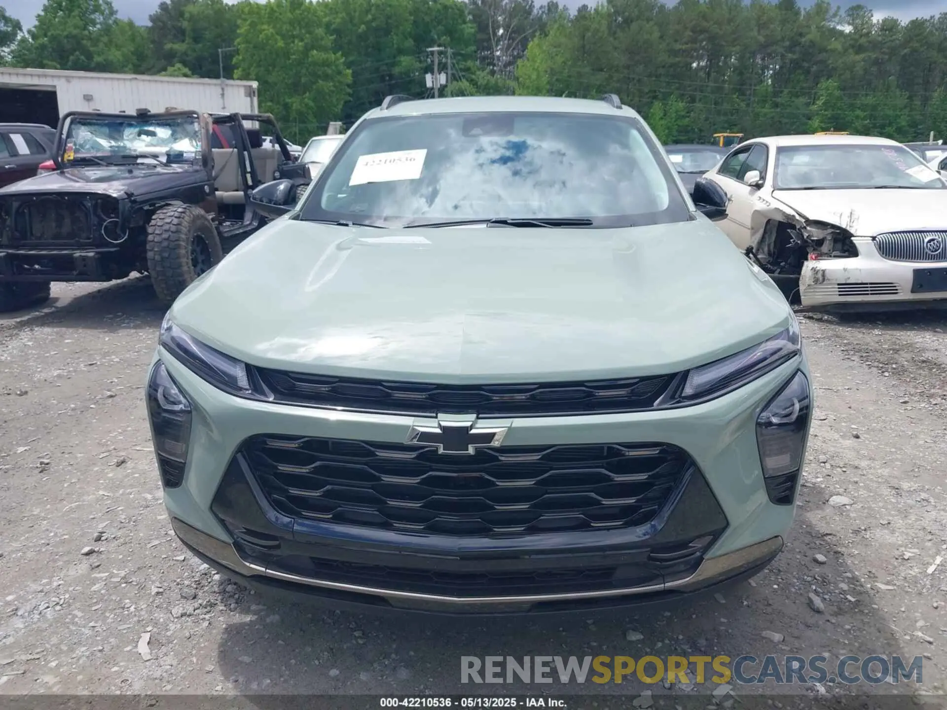 12 Фотография поврежденного автомобиля KL77LKEP2SC210881 CHEVROLET TRAX 2025