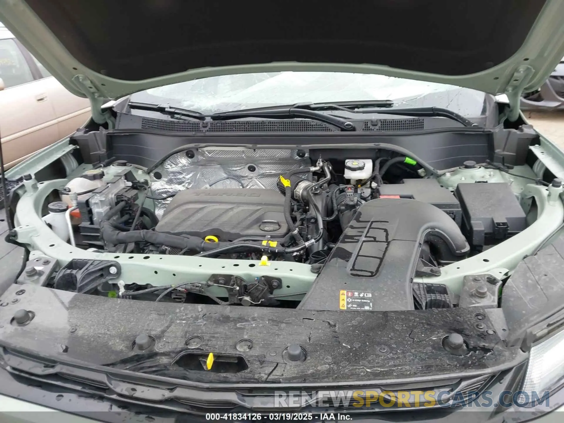 10 Photograph of a damaged car KL77LKEP3SC088127 CHEVROLET TRAX 2025