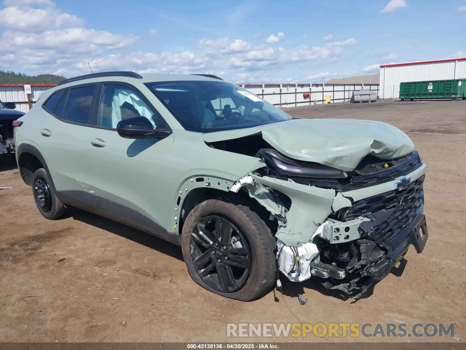 1 Фотография поврежденного автомобиля KL77LKEP3SC171864 CHEVROLET TRAX 2025