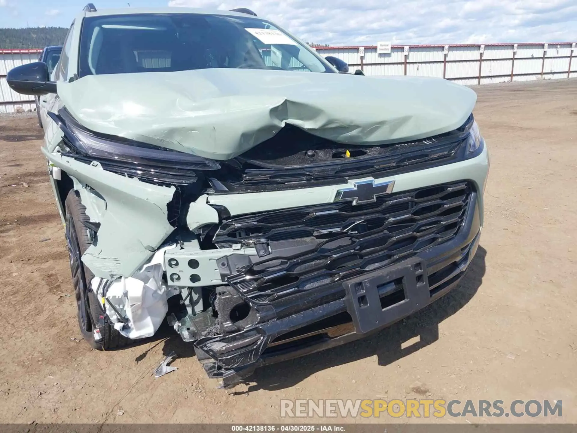6 Фотография поврежденного автомобиля KL77LKEP3SC171864 CHEVROLET TRAX 2025