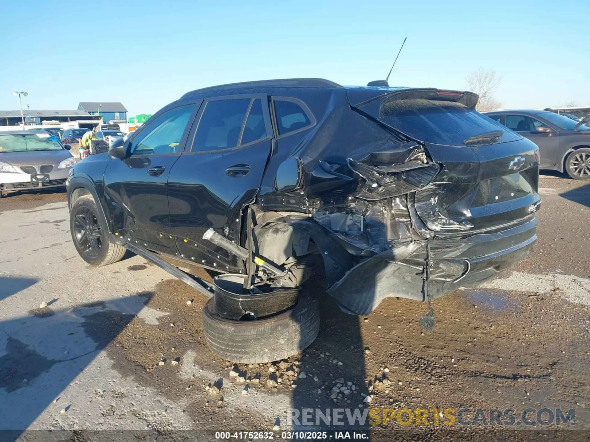 6 Фотография поврежденного автомобиля KL77LKEP4SC035310 CHEVROLET TRAX 2025
