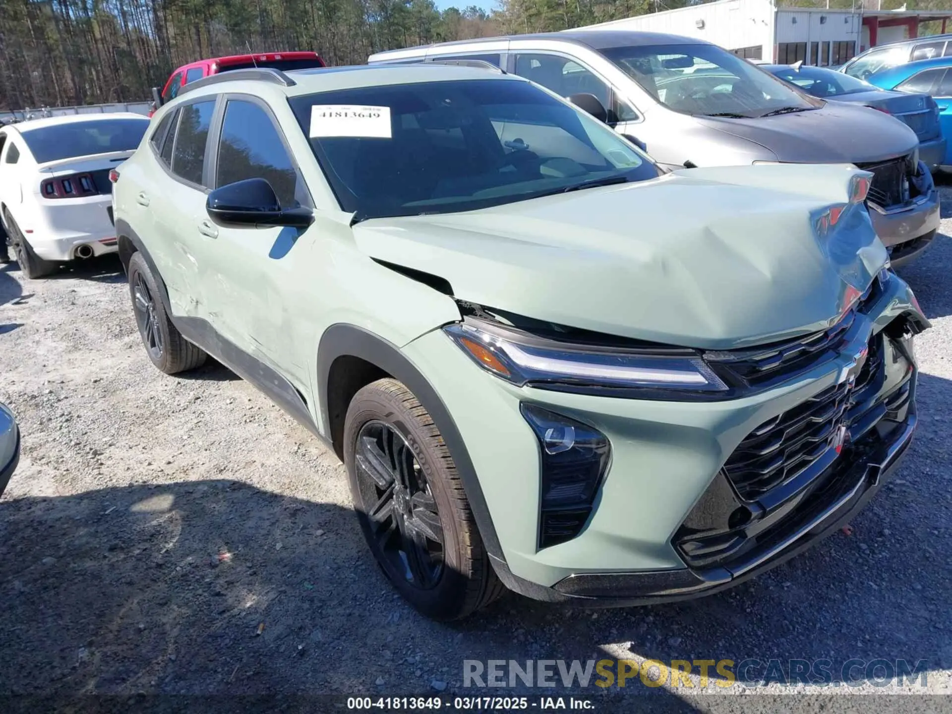 1 Photograph of a damaged car KL77LKEP5SC051659 CHEVROLET TRAX 2025