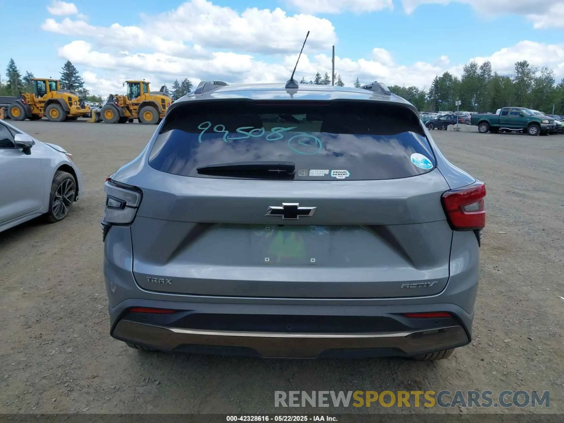 17 Фотография поврежденного автомобиля KL77LKEPXSC004790 CHEVROLET TRAX 2025