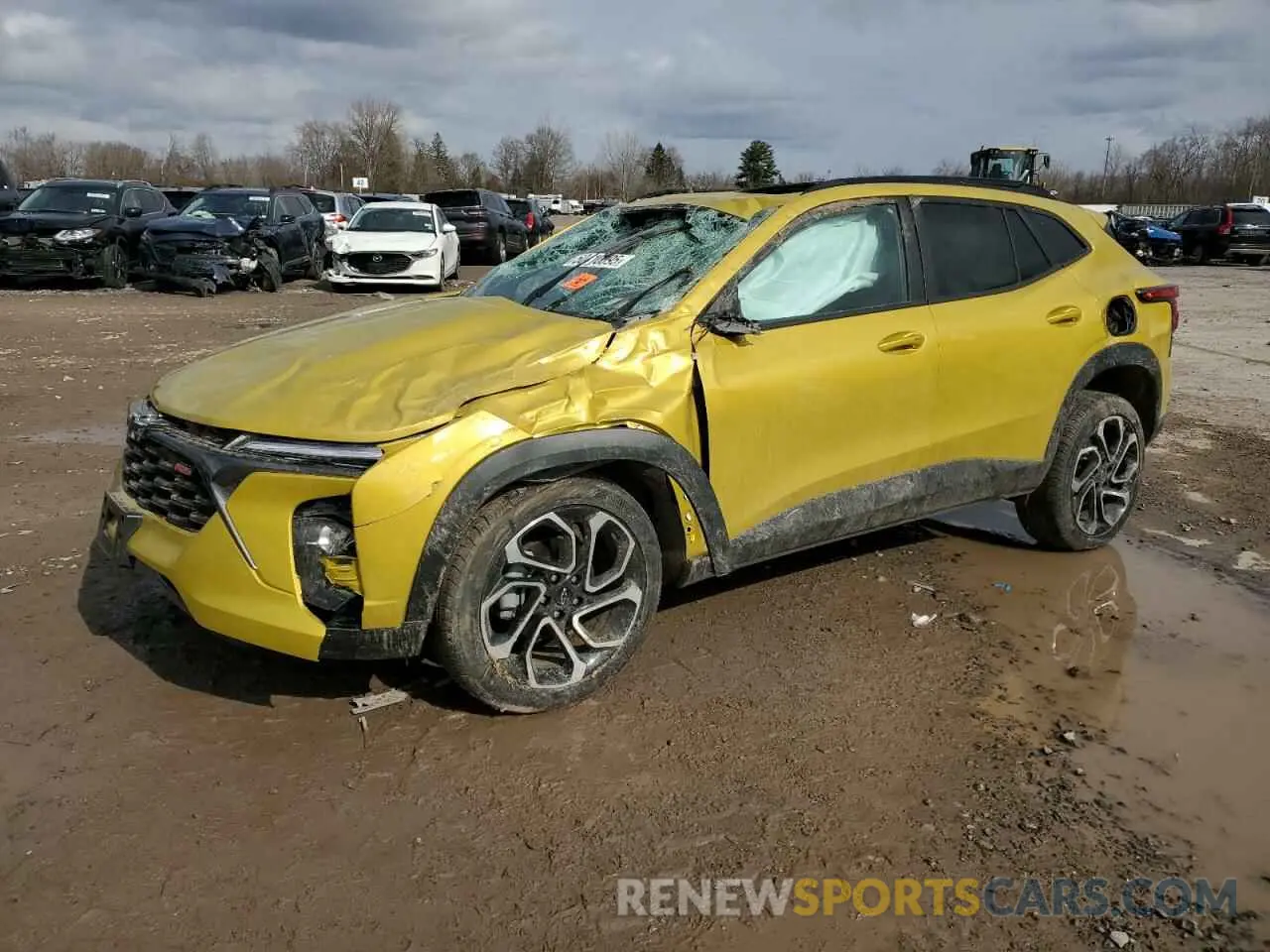 1 Фотография поврежденного автомобиля KL77LJEP4SC080158 CHEVROLET TRAX 2RS 2025