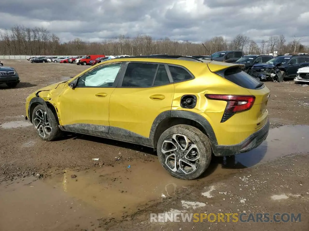 2 Фотография поврежденного автомобиля KL77LJEP4SC080158 CHEVROLET TRAX 2RS 2025
