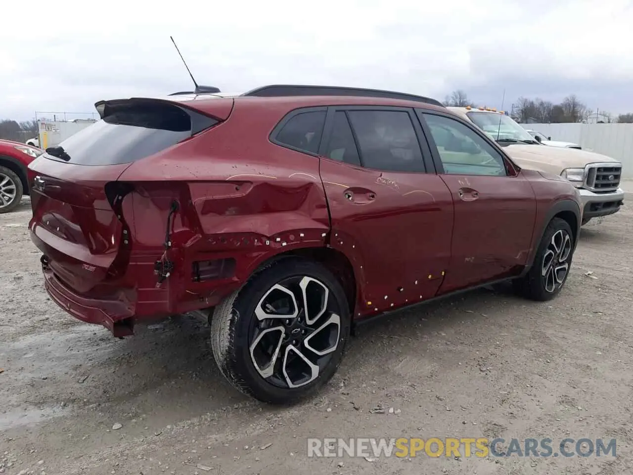 3 Фотография поврежденного автомобиля KL77LJEPXSC040232 CHEVROLET TRAX 2RS 2025