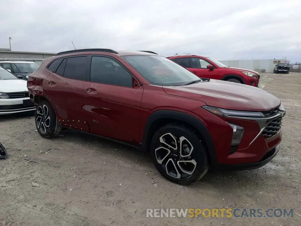 4 Фотография поврежденного автомобиля KL77LJEPXSC040232 CHEVROLET TRAX 2RS 2025