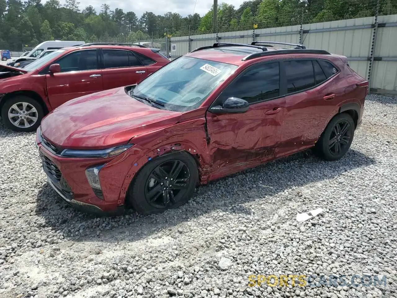 1 Фотография поврежденного автомобиля KL77LKE28RC141659 CHEVROLET TRAX ACTIV 2024