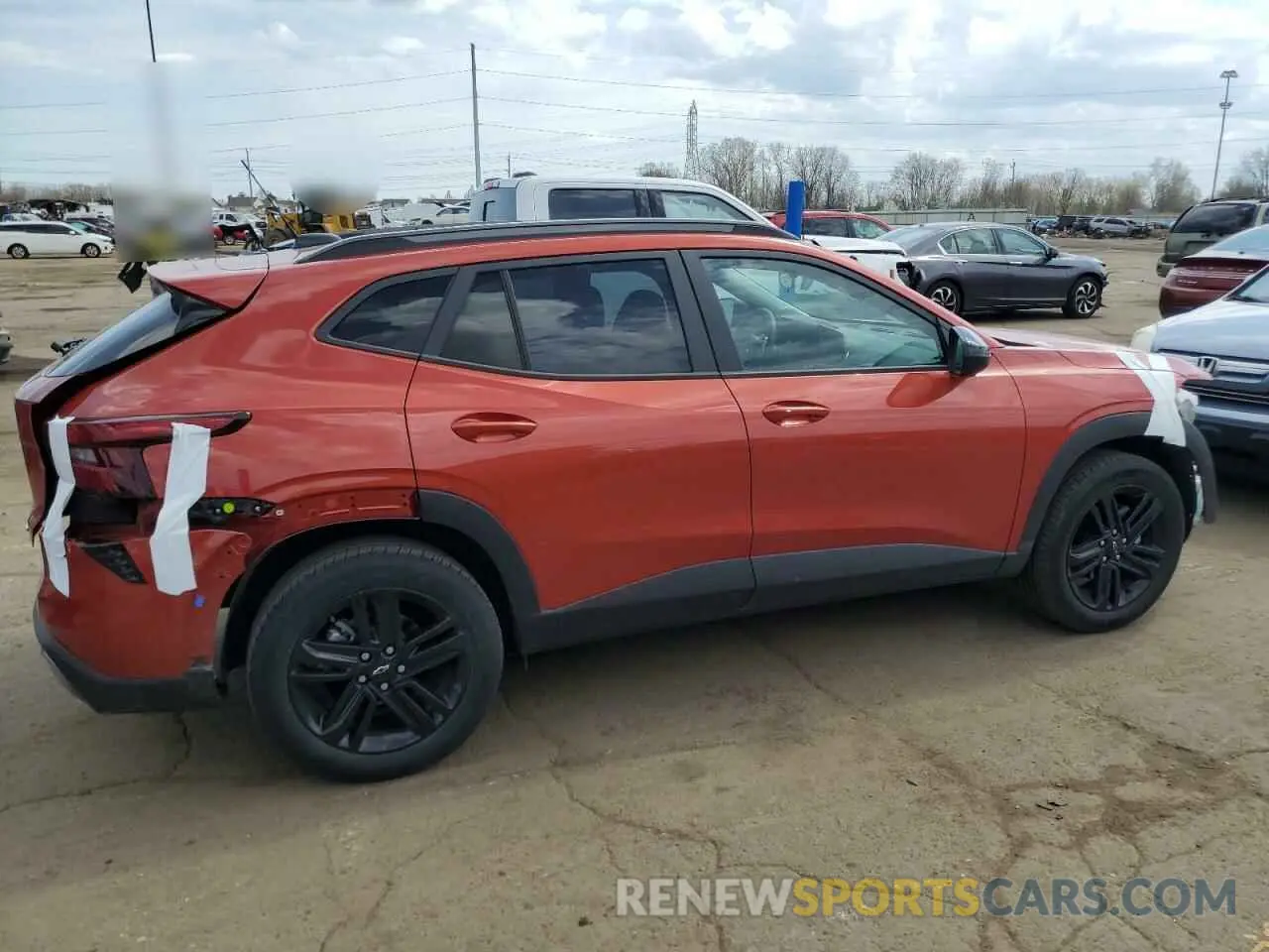 3 Photograph of a damaged car KL77LKE29RC215235 CHEVROLET TRAX ACTIV 2024