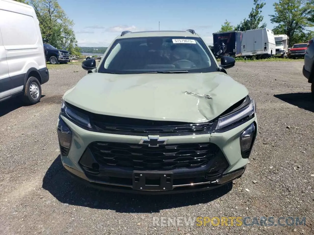 5 Photograph of a damaged car KL77LKEP0SC141012 CHEVROLET TRAX ACTIV 2025