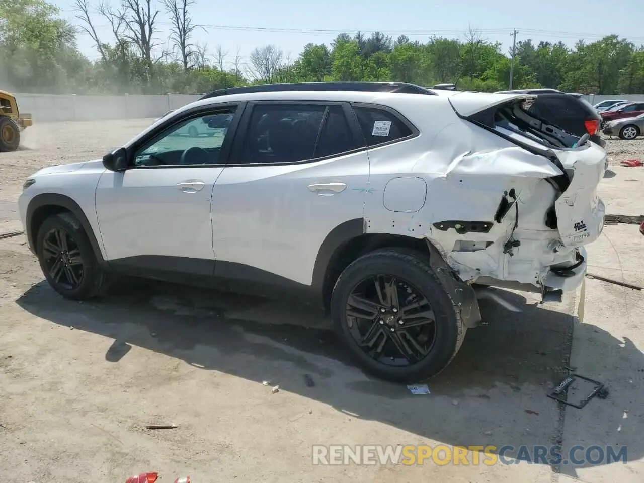 2 Photograph of a damaged car KL77LKEP2SC044927 CHEVROLET TRAX ACTIV 2025