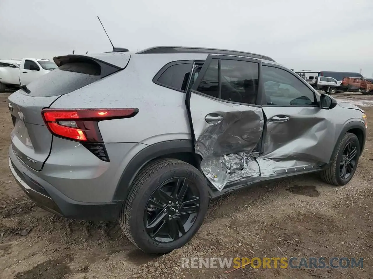 3 Photograph of a damaged car KL77LKEP4SC052592 CHEVROLET TRAX ACTIV 2025