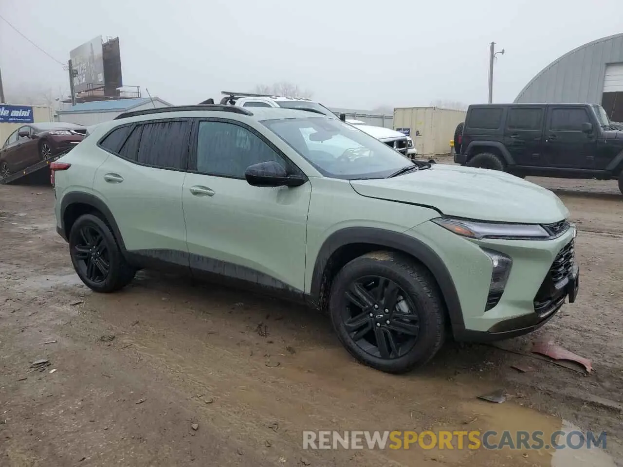 4 Фотография поврежденного автомобиля KL77LKEP7SC100960 CHEVROLET TRAX ACTIV 2025