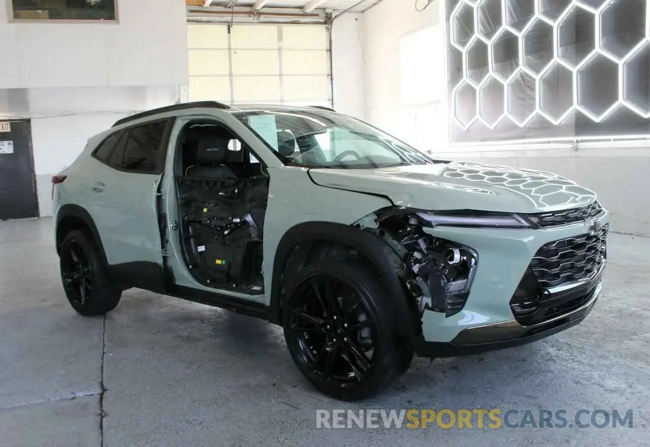 1 Photograph of a damaged car KL77LKEP8SC072621 CHEVROLET TRAX ACTIV 2025