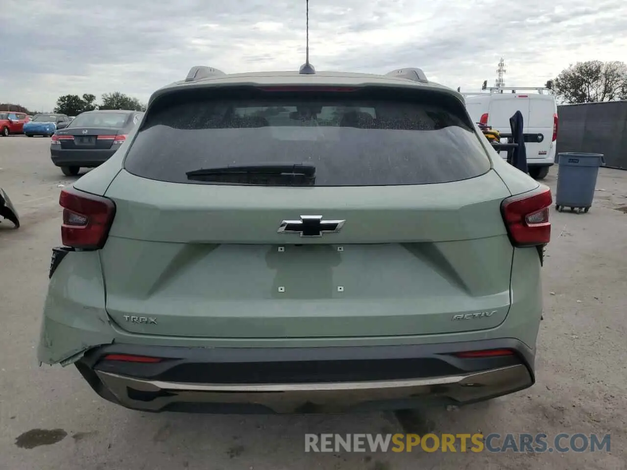 6 Photograph of a damaged car KL77LKEPXSC129353 CHEVROLET TRAX ACTIV 2025