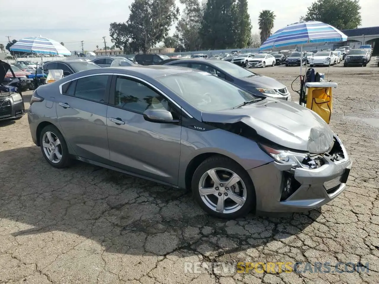 4 Photograph of a damaged car 1G1RC6S57KU124619 CHEVROLET VOLT 2019