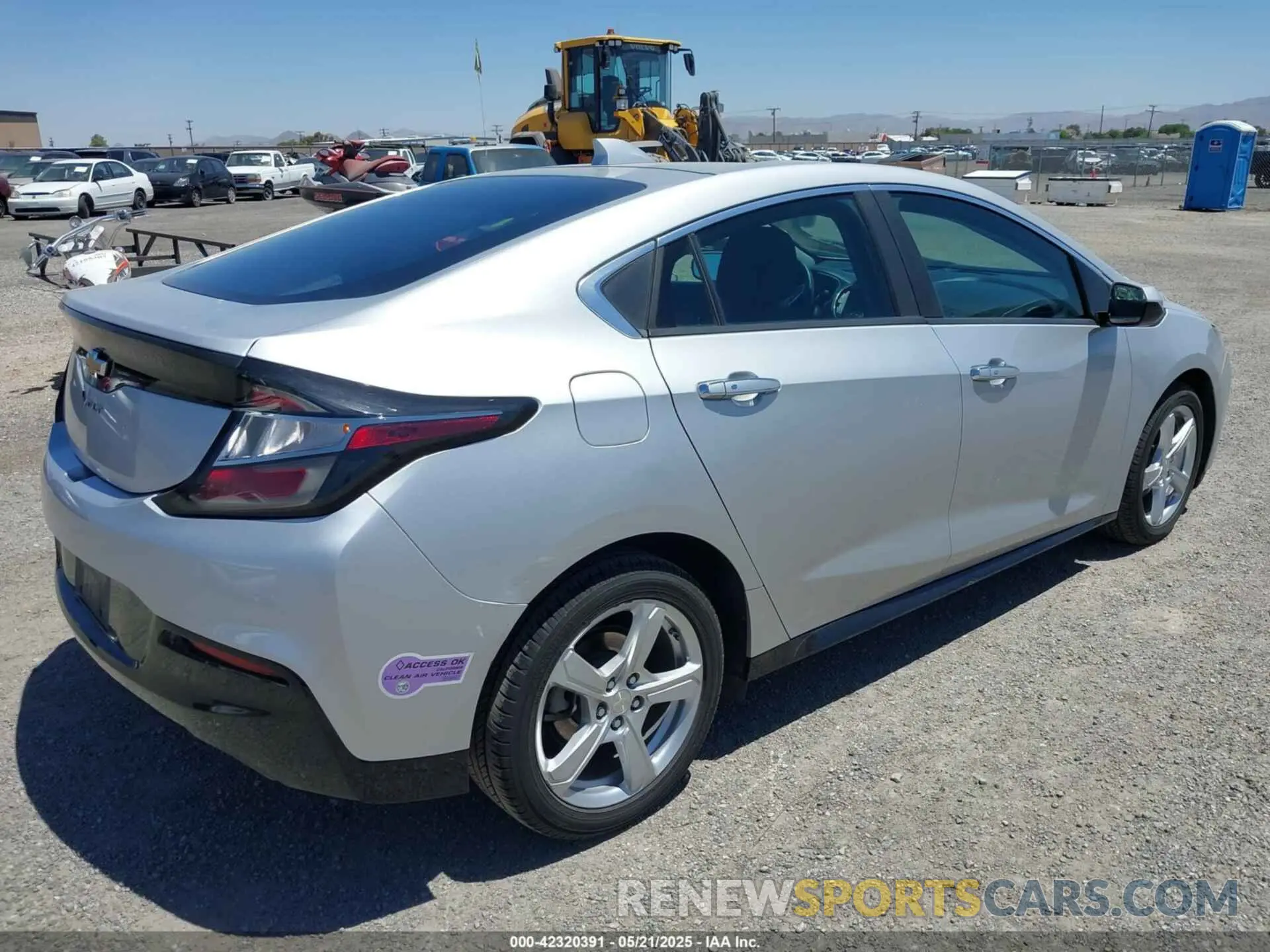 4 Photograph of a damaged car 1G1RC6S57KU128671 CHEVROLET VOLT 2019