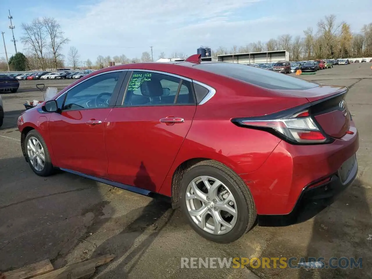 2 Photograph of a damaged car 1G1RD6S55KU127077 CHEVROLET VOLT 2019