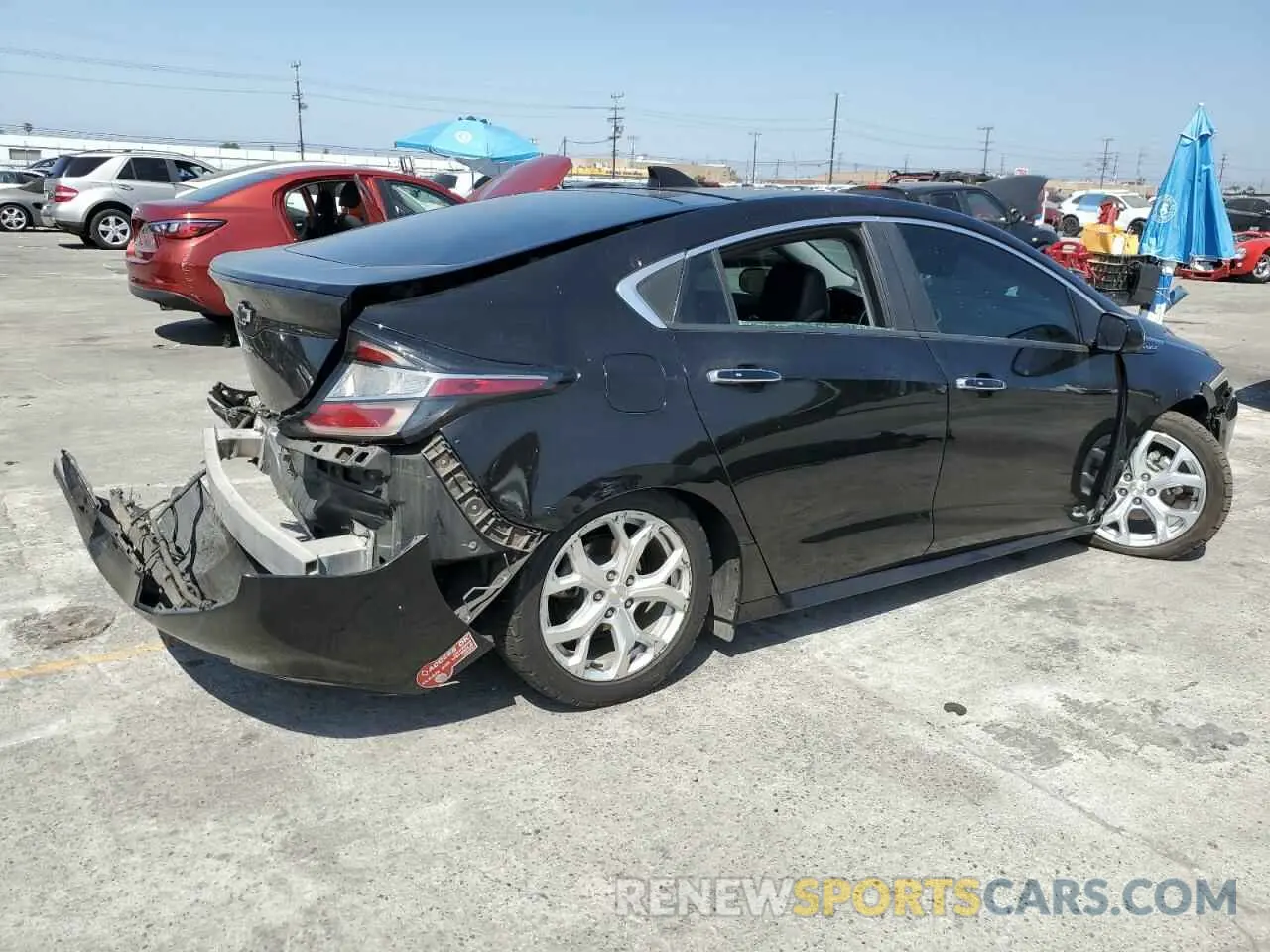 3 Photograph of a damaged car 1G1RD6S56HU189337 CHEVROLET VOLT 2020