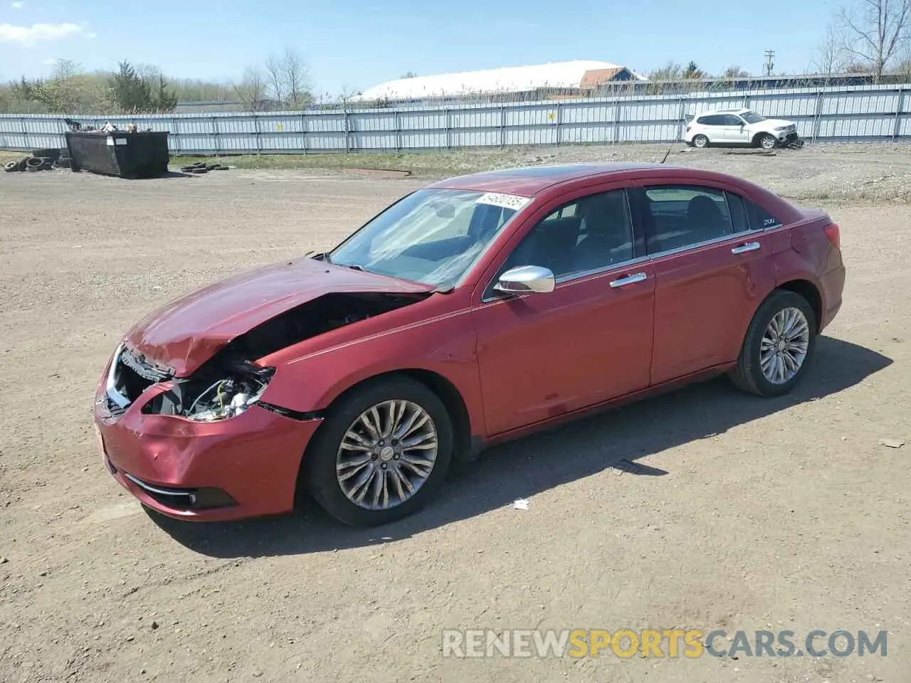 1 Фотография поврежденного автомобиля 1C3BC2FG4BN527145 CHRYSLER 200 2023