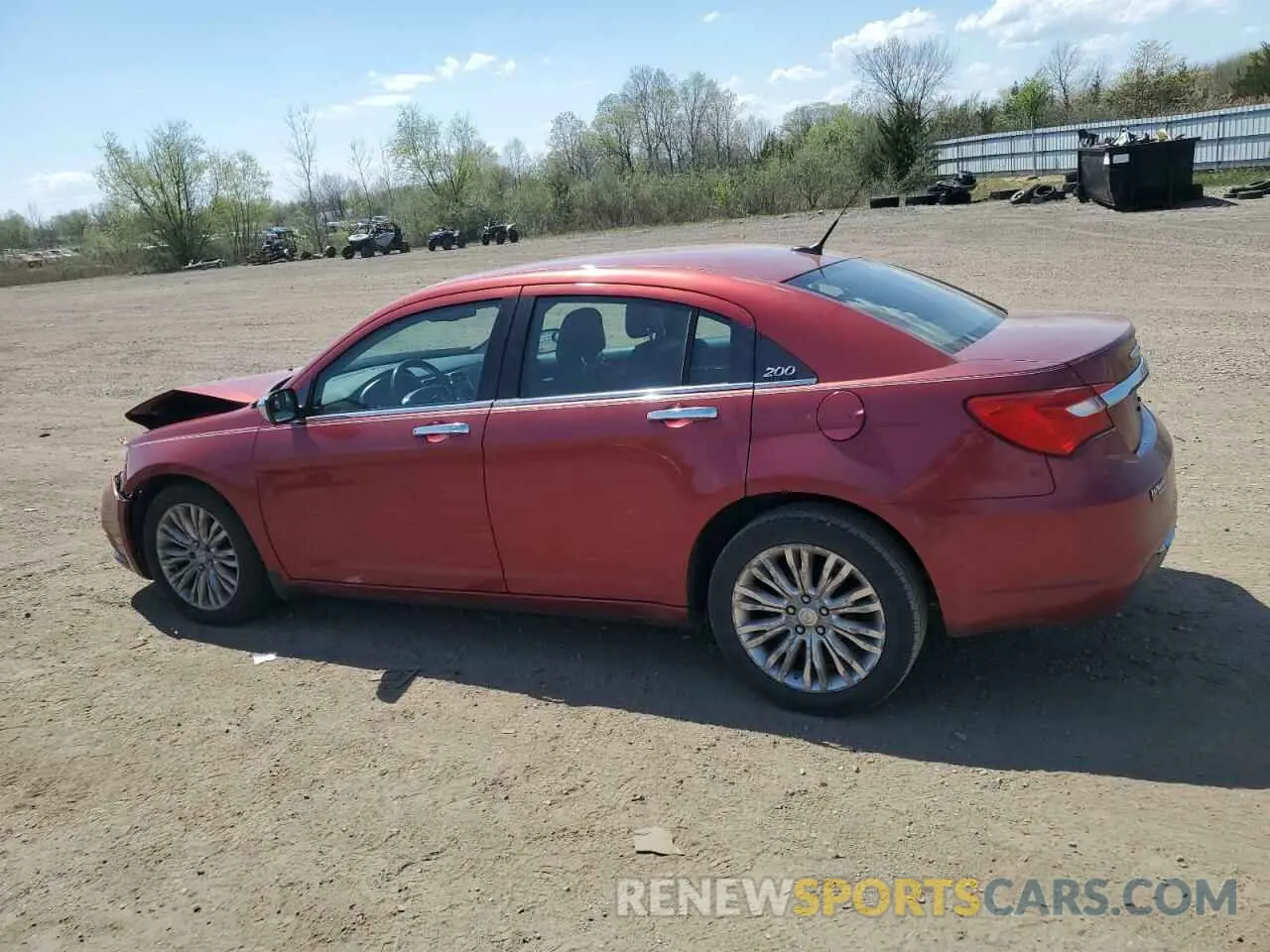 2 Фотография поврежденного автомобиля 1C3BC2FG4BN527145 CHRYSLER 200 2023
