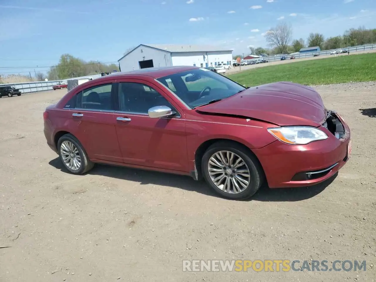 4 Фотография поврежденного автомобиля 1C3BC2FG4BN527145 CHRYSLER 200 2023