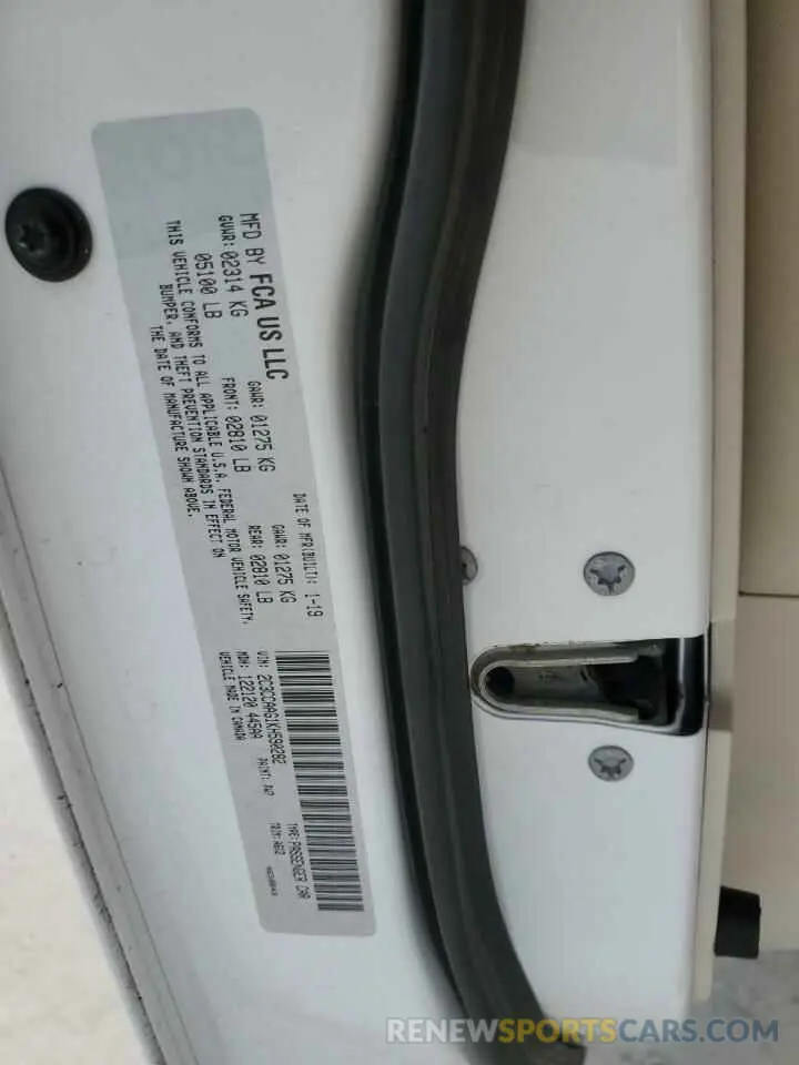 13 Фотография поврежденного автомобиля 2C3CCAAG1KH590282 CHRYSLER 300 2019