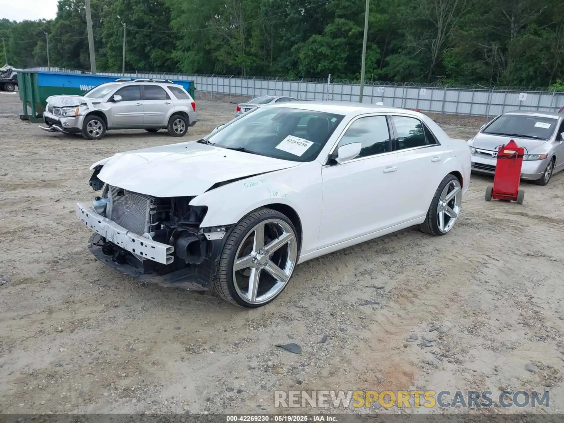 2 Photograph of a damaged car 2C3CCAAG3KH602030 CHRYSLER 300 2019