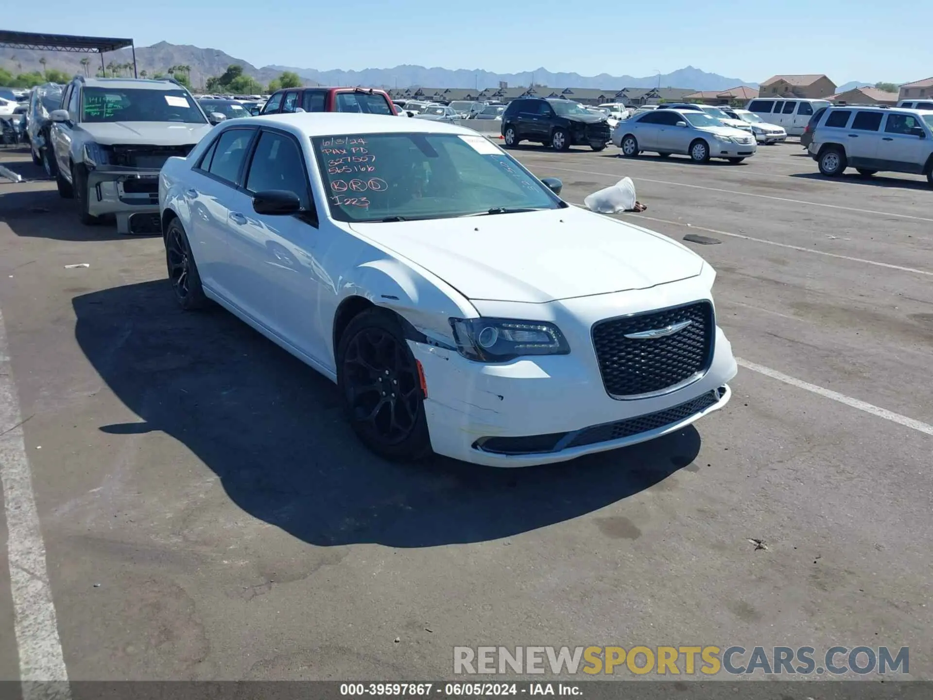 1 Photograph of a damaged car 2C3CCAAG6KH565166 CHRYSLER 300 2019