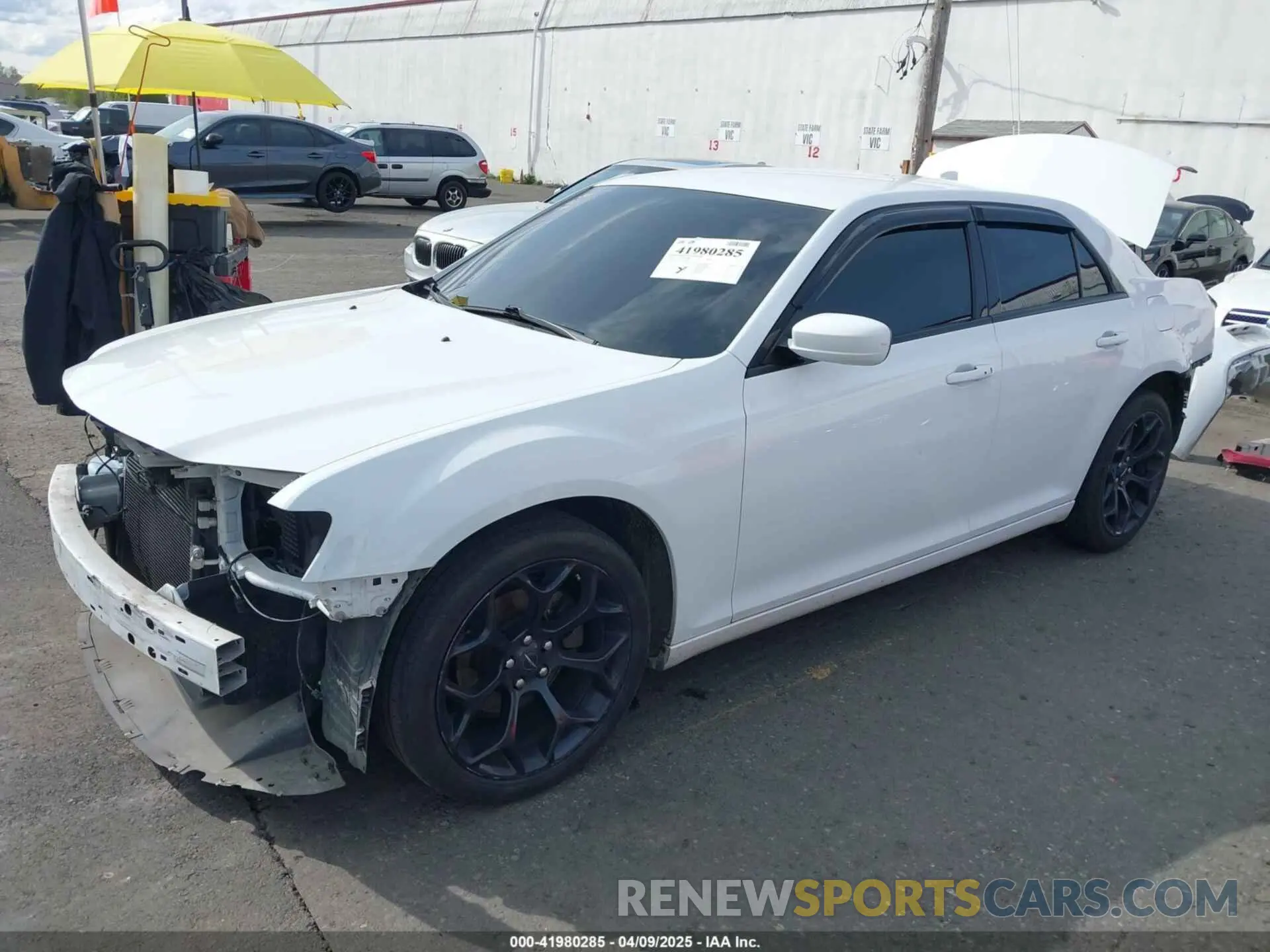 2 Photograph of a damaged car 2C3CCABG1KH654366 CHRYSLER 300 2019