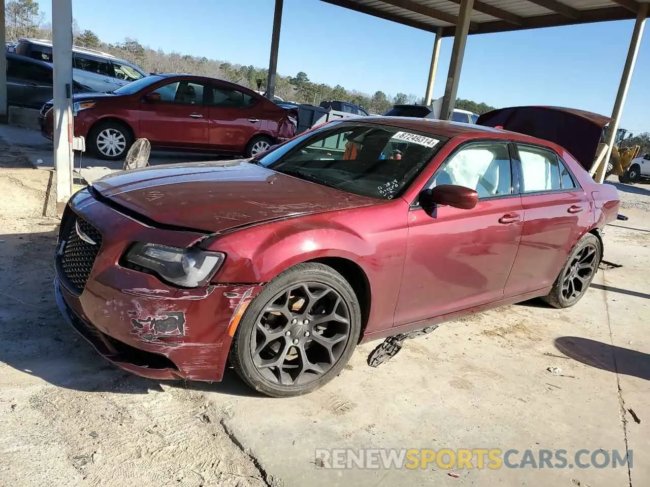 1 Фотография поврежденного автомобиля 2C3CCABG2KH654103 CHRYSLER 300 2019